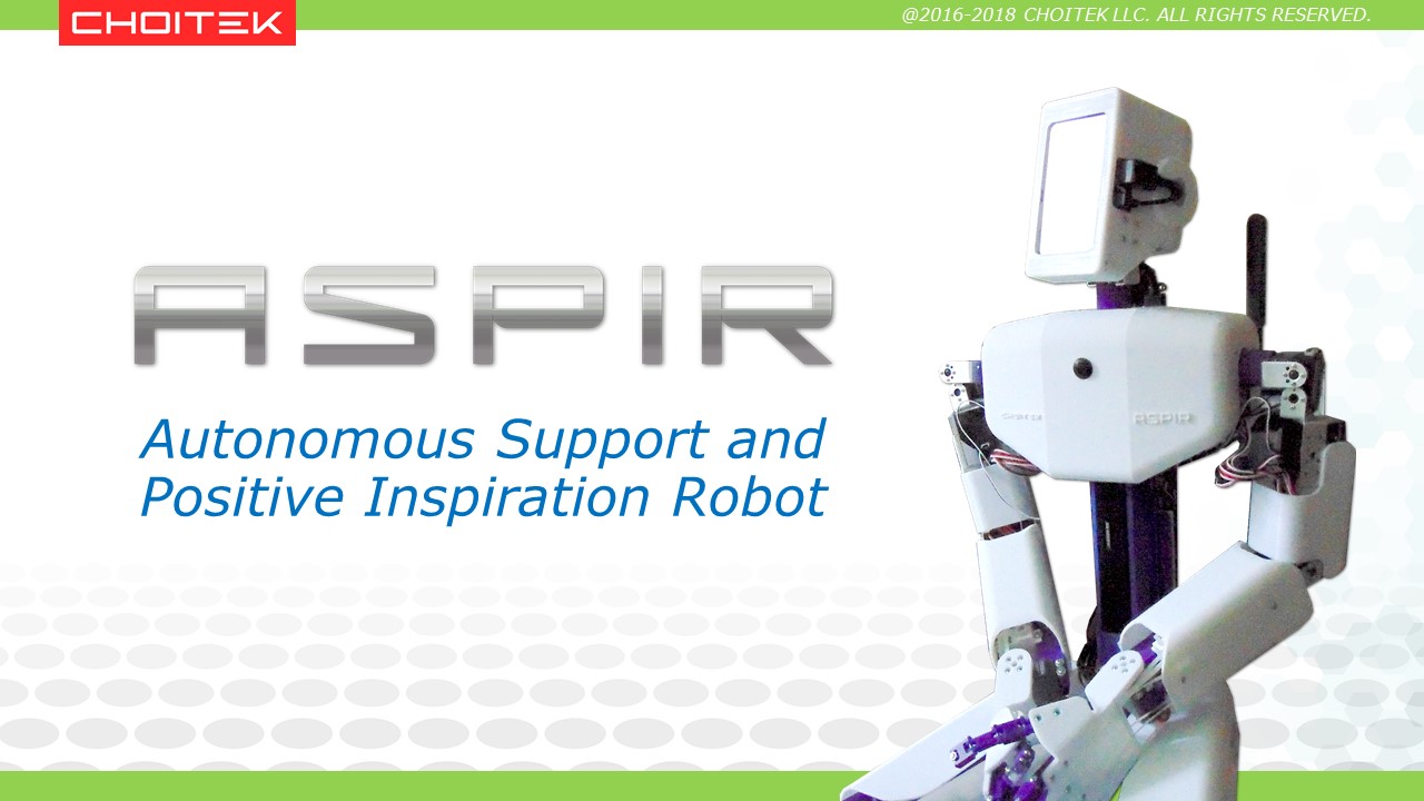 ASPIR V2 — Autonomous Support and Positive Inspiration Robot