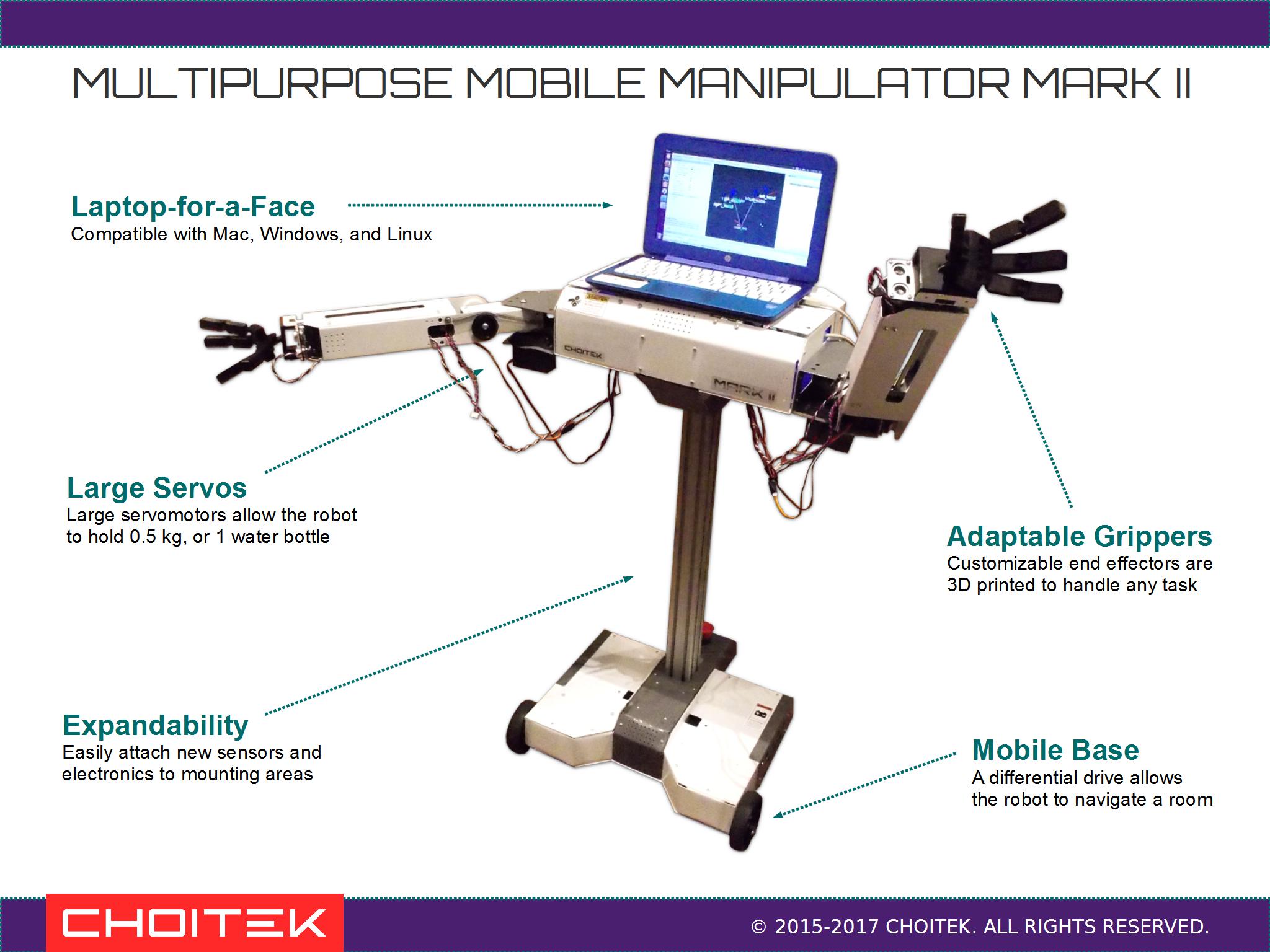 Multipurpose Mobile Manipulator MkII — Megamark — image 2
